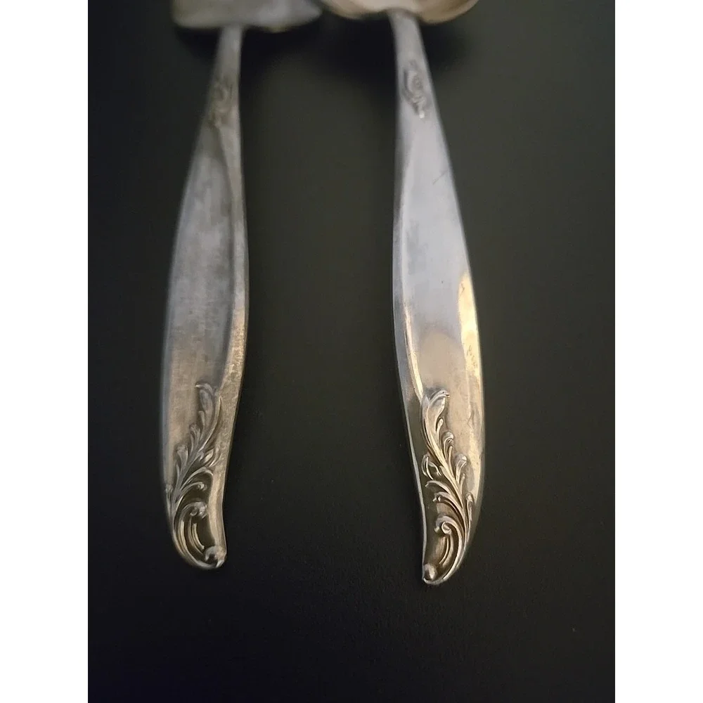 Holmes & Edwards Silverplate  WOODSONG ‎ BUFFET SERVING SET 9 1/4